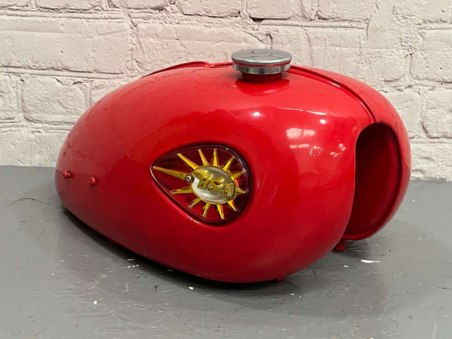 <p>BSA Motorbike Petrol Tank</p>