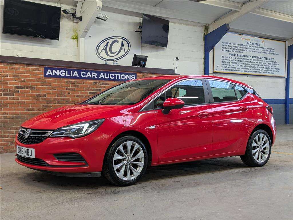 <p>2016 VAUXHALL ASTRA DESIGN</p>