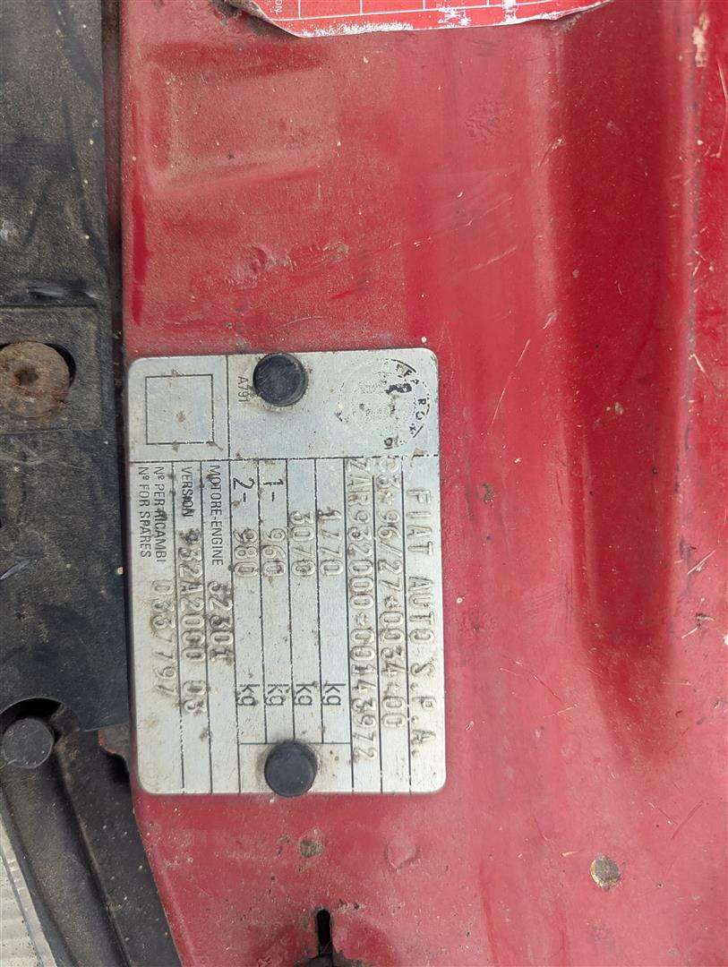 <p>2000 ALFA ROMEO 156 2.0 T SPARK</p>