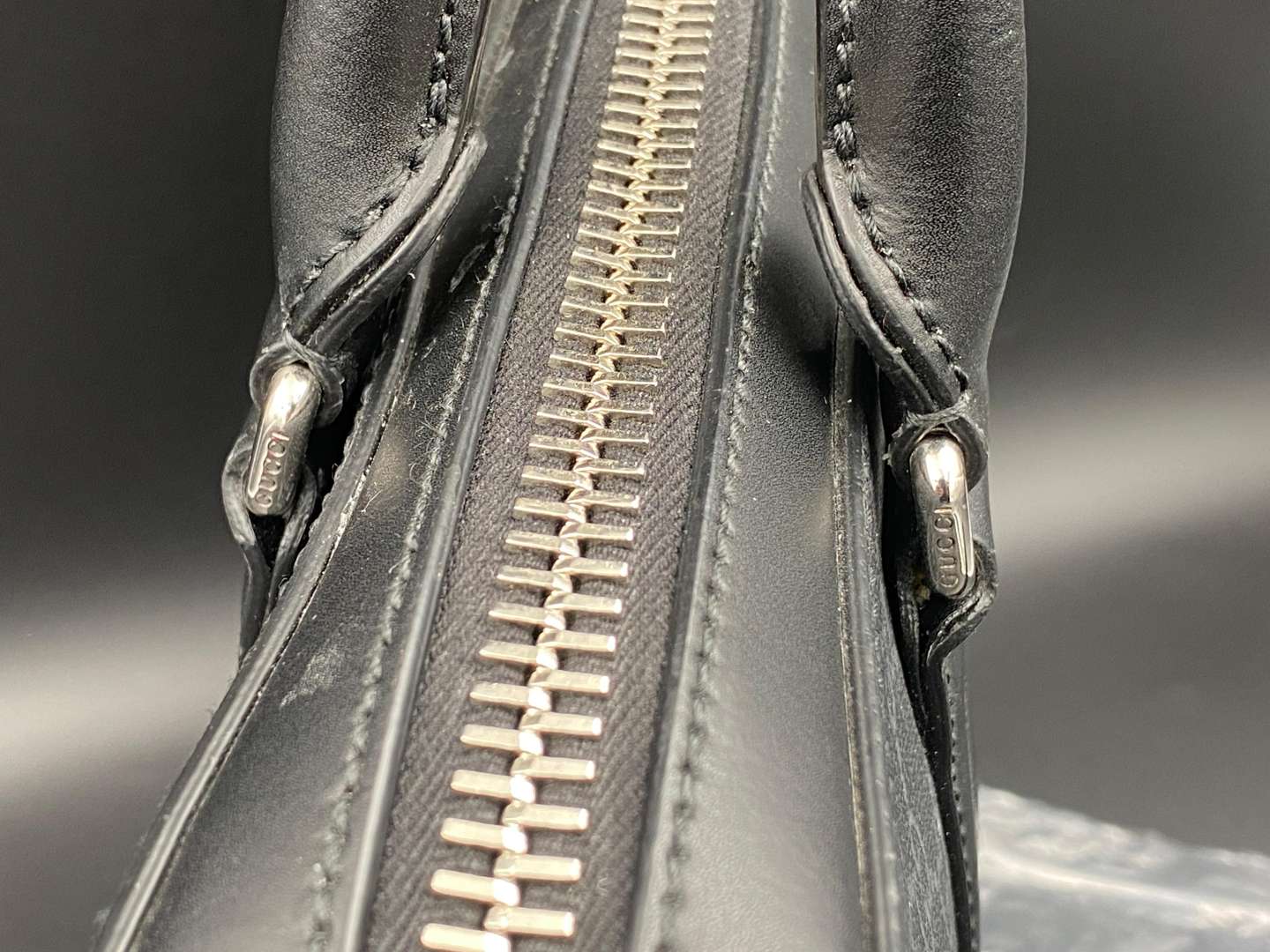 <p>GUCCI, GG-monogrammed cross-body messenger bag,</p>