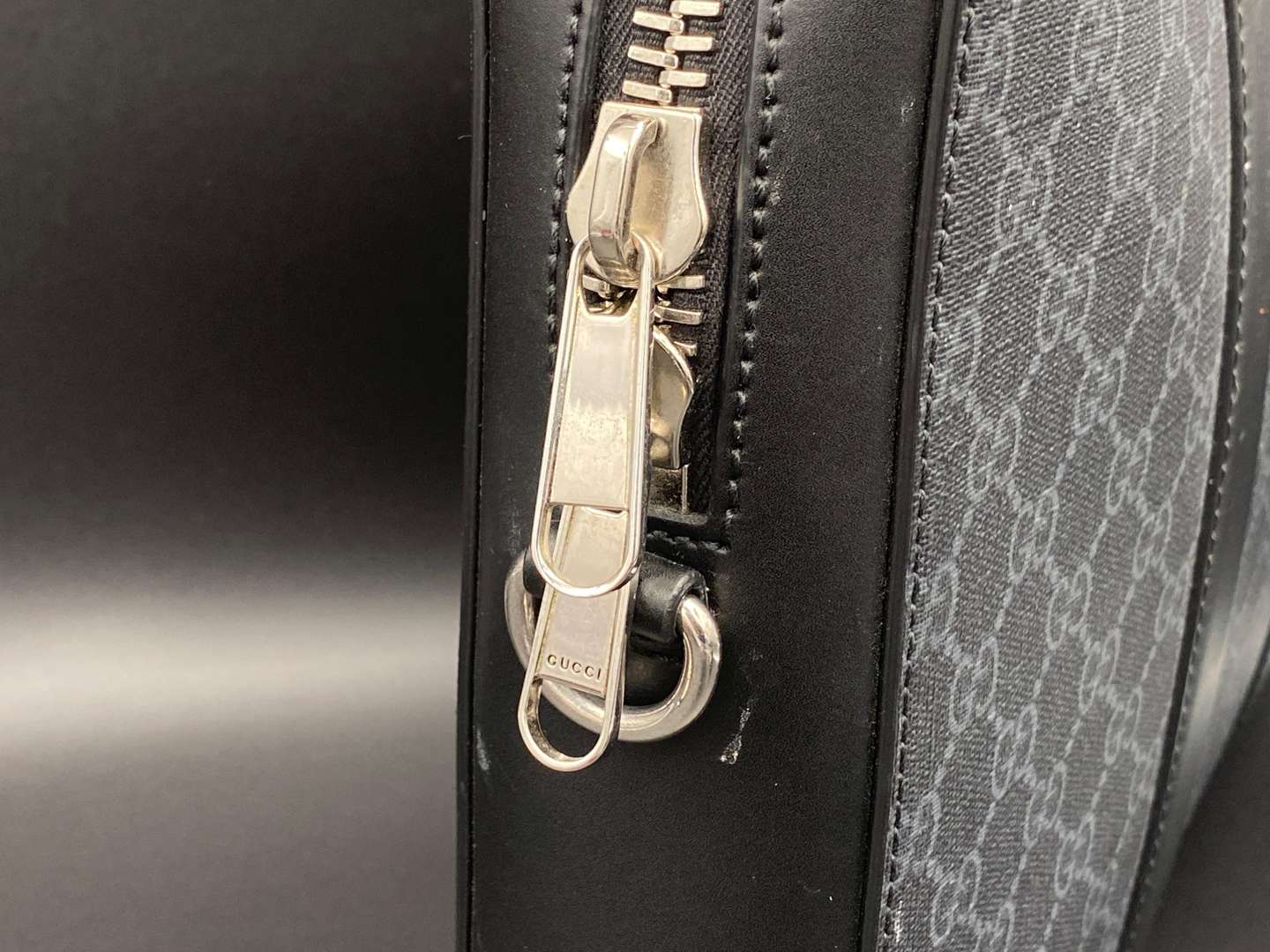 <p>GUCCI, GG-monogrammed cross-body messenger bag,</p>