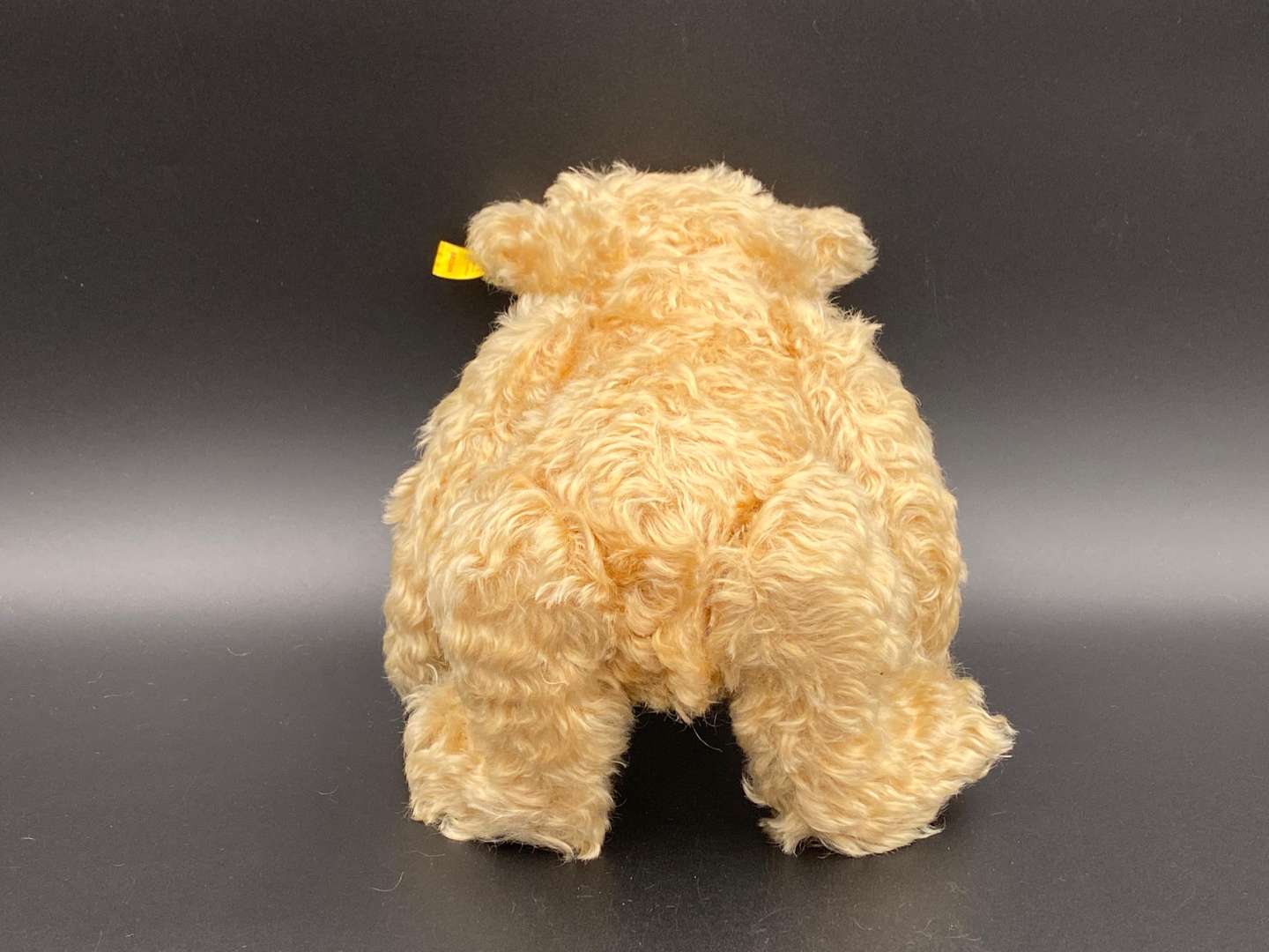 <p>STEIFF, a blonde, jointed mohair teddy bear, 660344</p>
