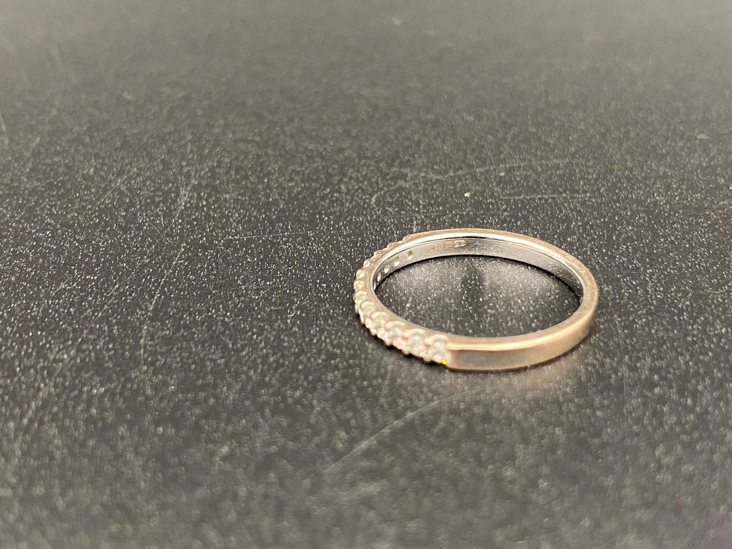 <p>GOLDSMITHS, a diamond set and 18ct white gold ring and another,</p>