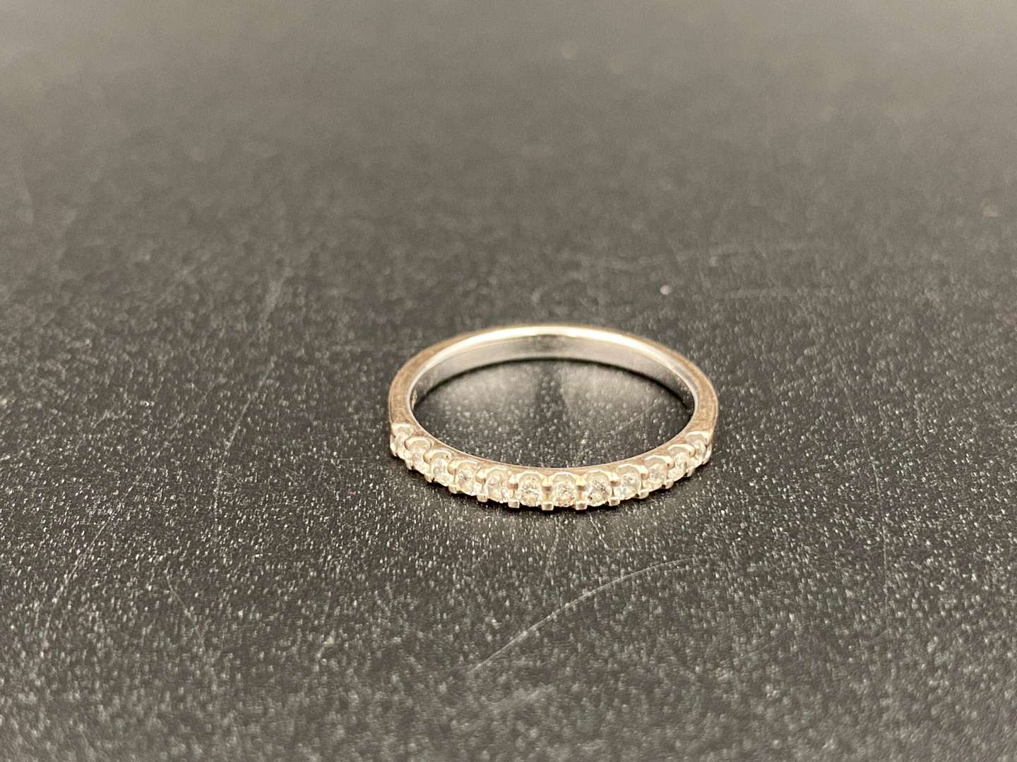 <p>GOLDSMITHS, a diamond set and 18ct white gold ring and another,</p>