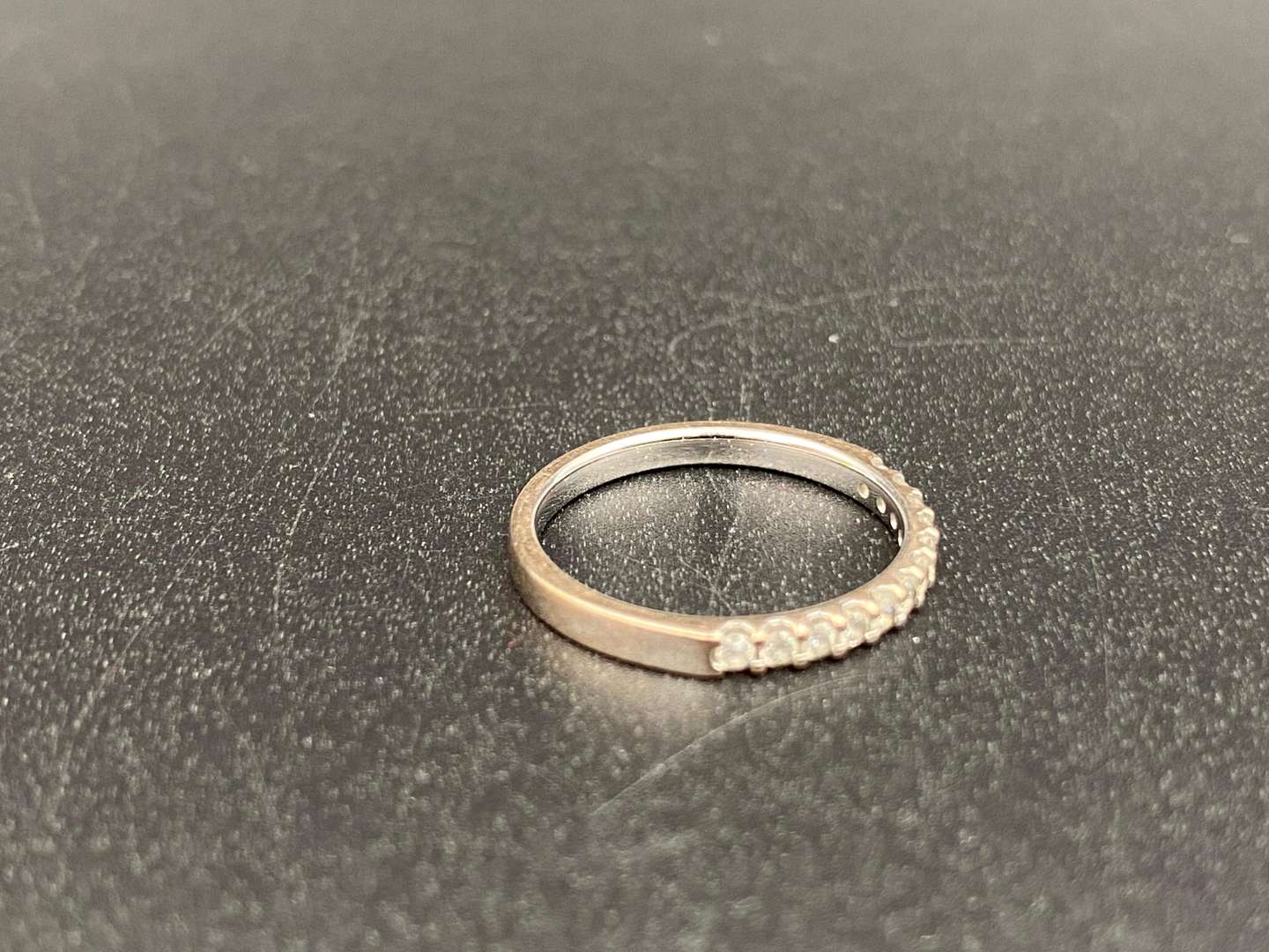 <p>GOLDSMITHS, a diamond set and 18ct white gold ring and another,</p>