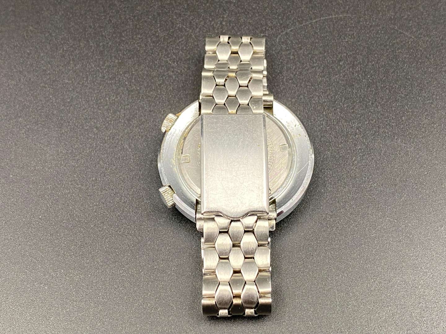 <p>SORNA, stainless steel alarm wristwatch, 1290,</p>