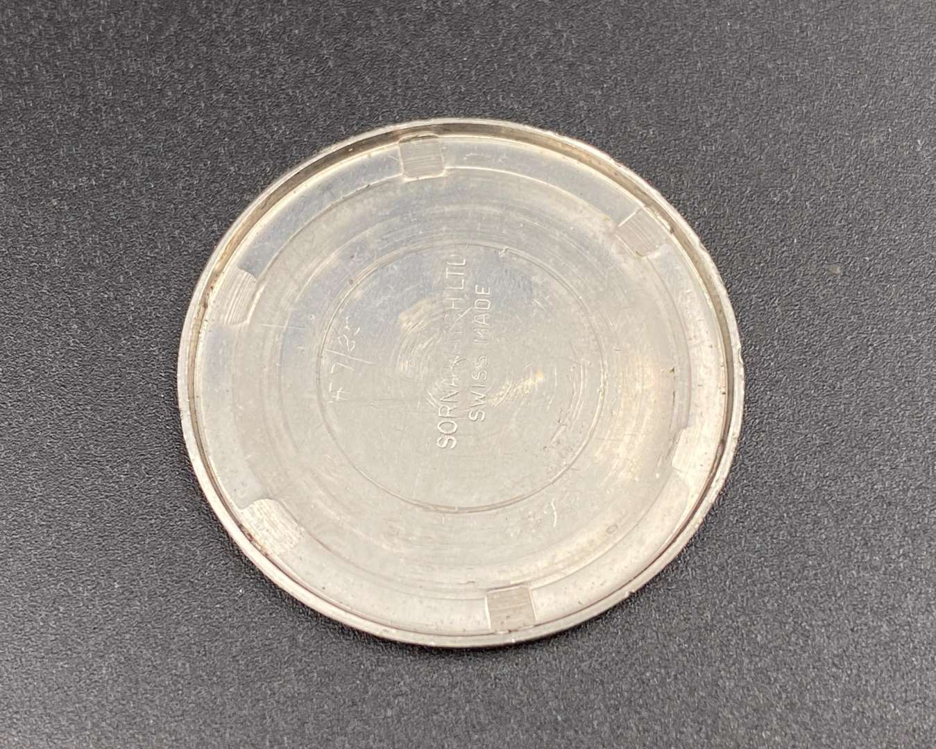 <p>SORNA, stainless steel alarm wristwatch, 1290,</p>