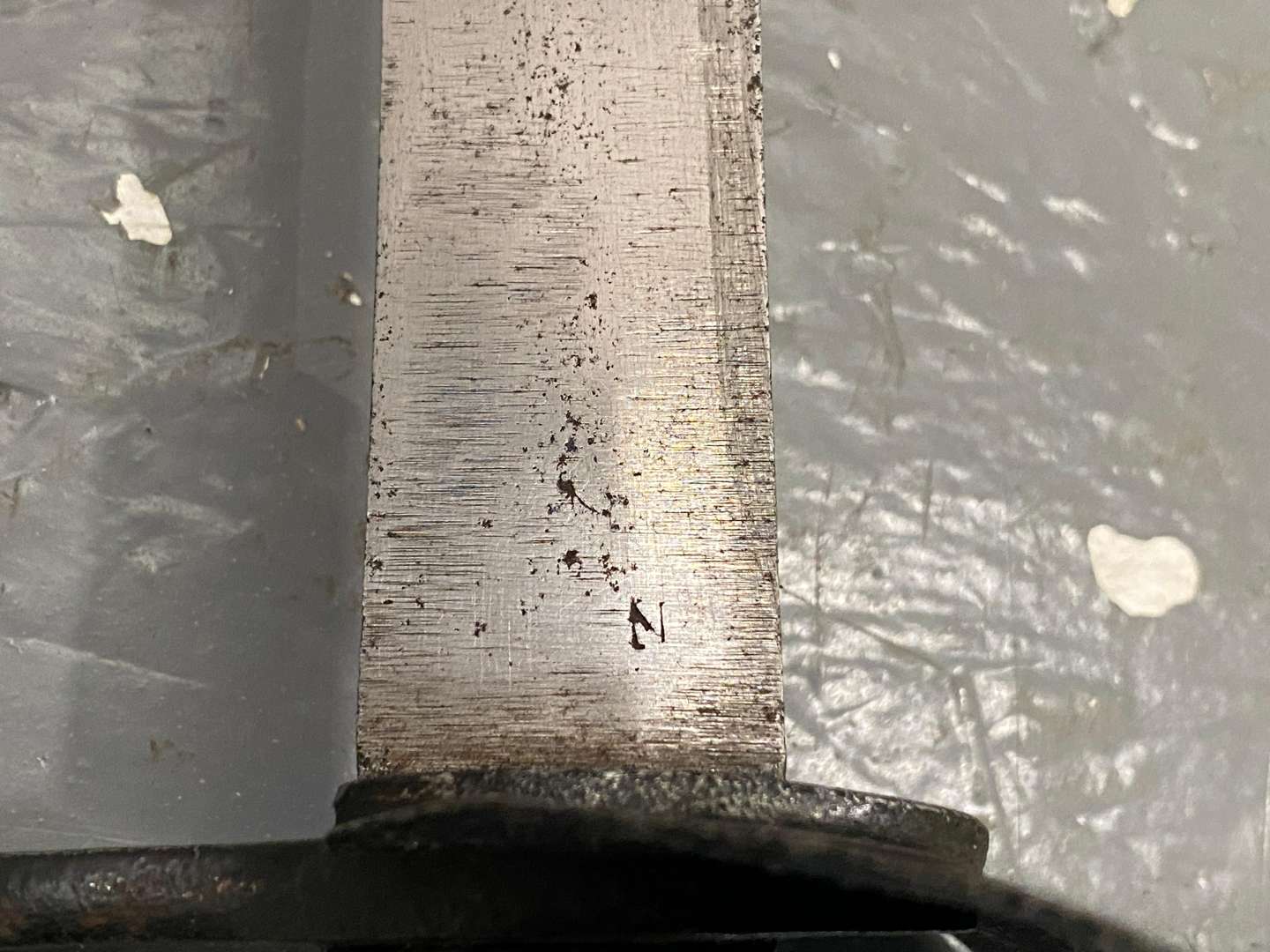 <p>CUTLASS BAYONET, Pattern No.4, 1871, naval model,</p>