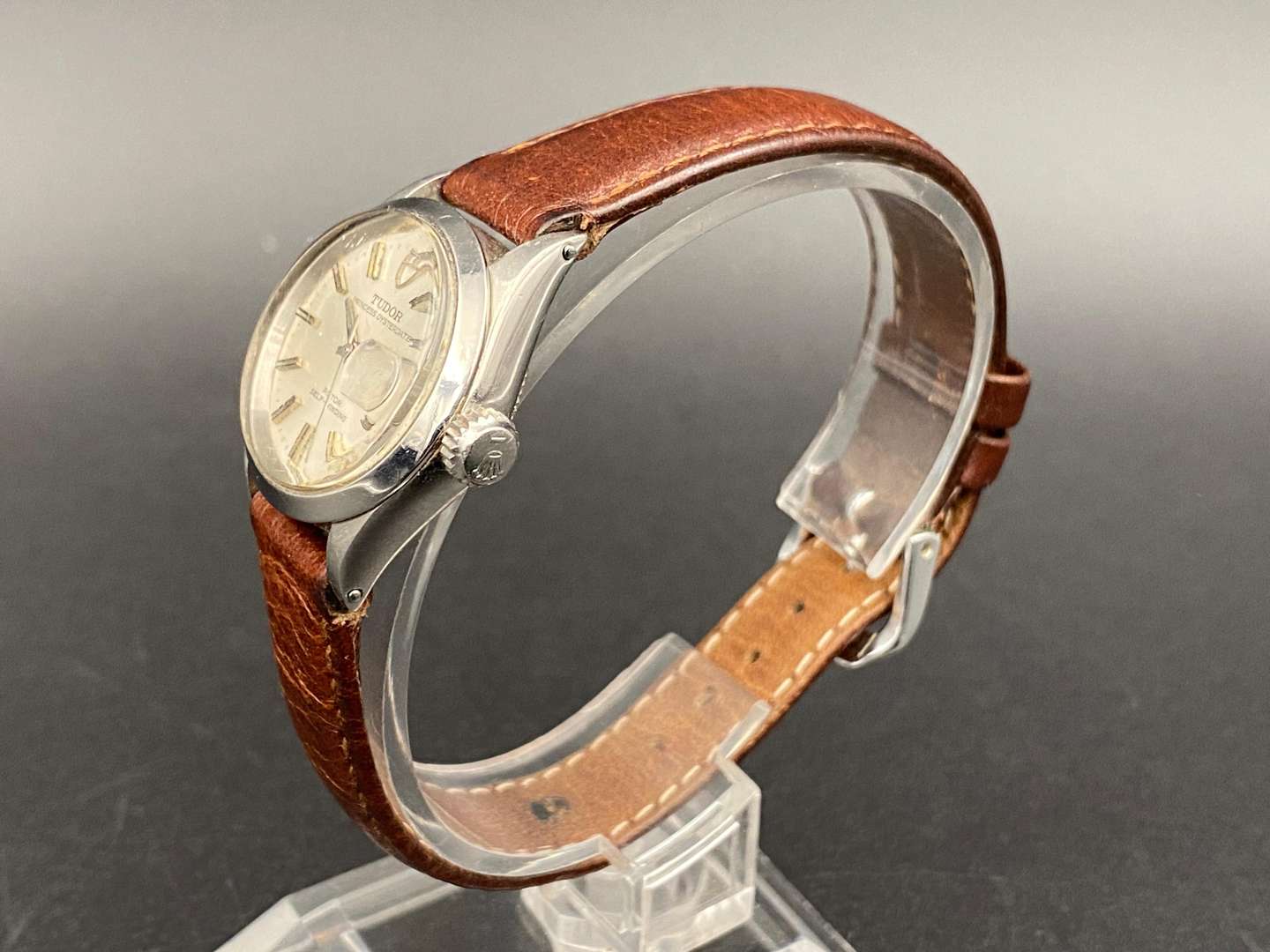 <p>TUDOR, Princess Oysterdate, stainless steel, centre seconds, calendar wristwatch 7600/0, 757462,</p>