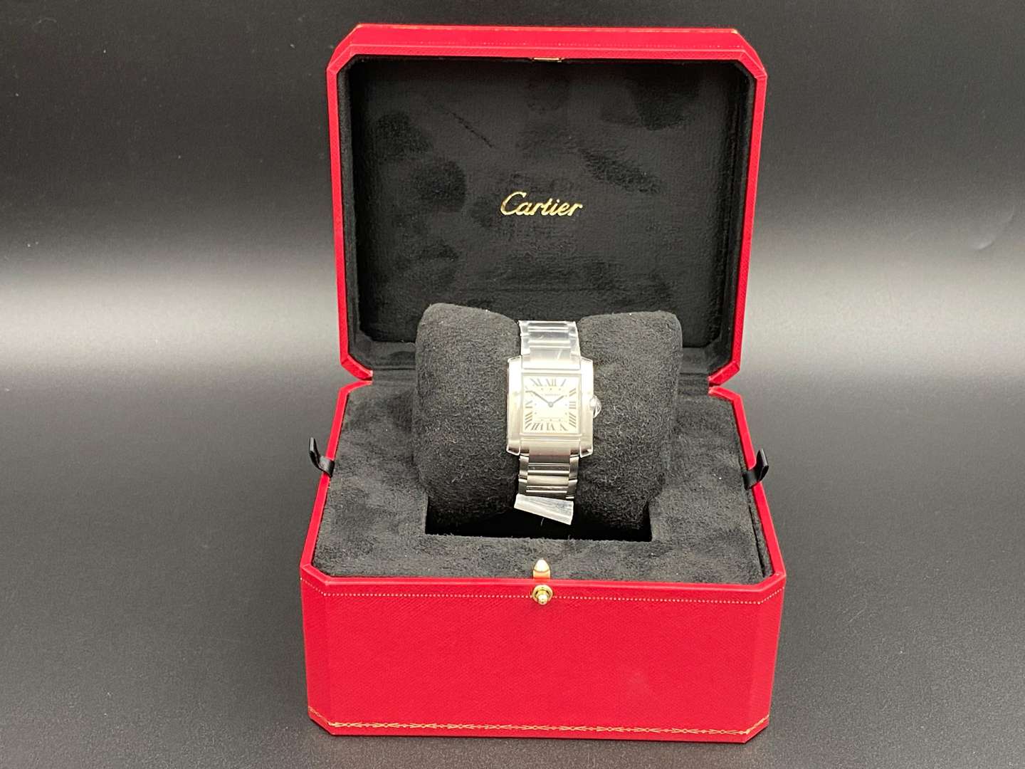 <p>CARTIER, Tank Francaise, stainless steel, quartz wristwatch, WSTA0074, 4476350692EY,</p>
