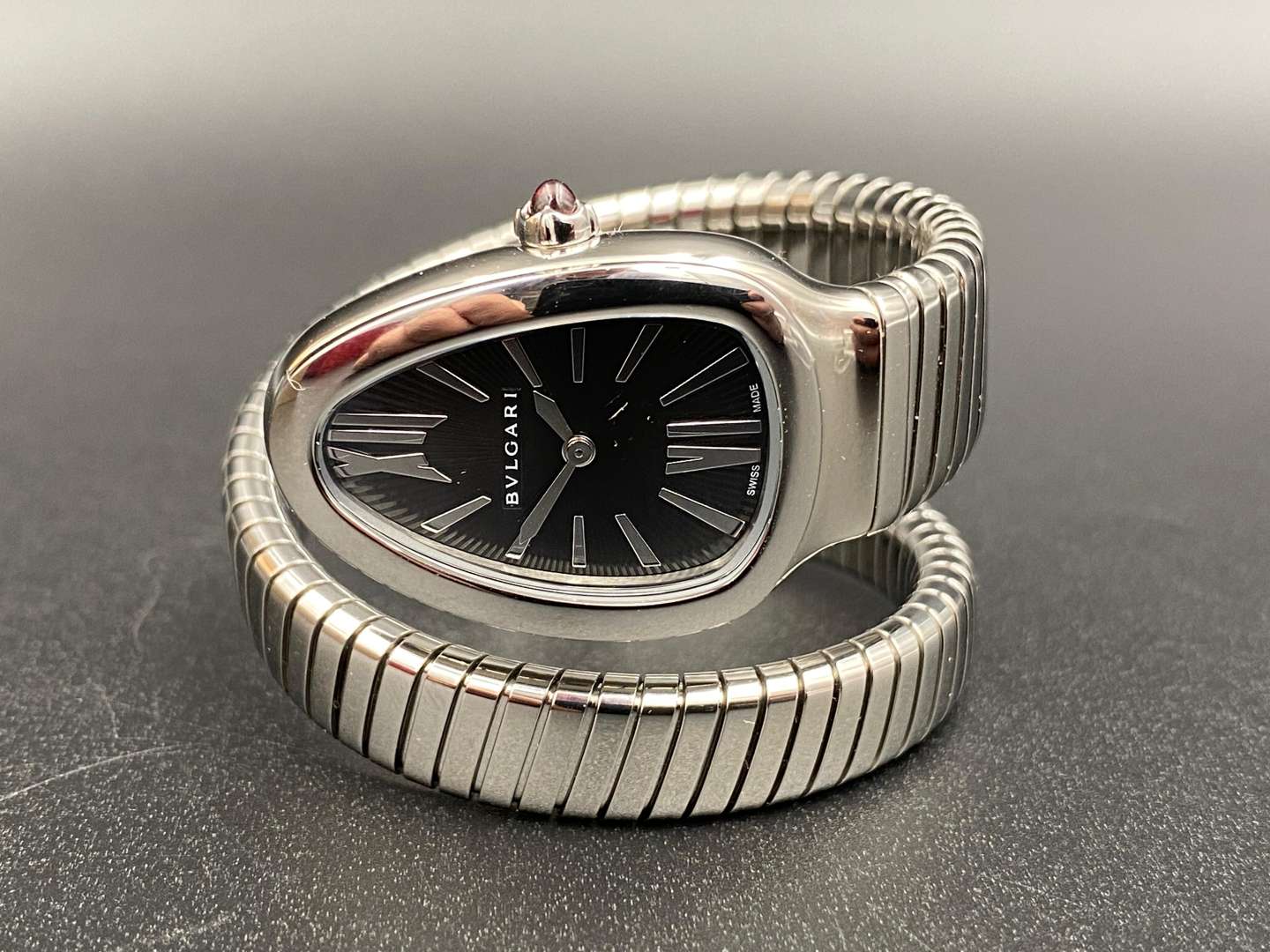 <p>BULGARI, “Serpenti” snake bracelet watch, SP35S, BUCU6WZ,</p>