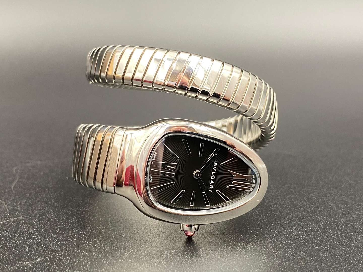 <p>BULGARI, “Serpenti” snake bracelet watch, SP35S, BUCU6WZ,</p>