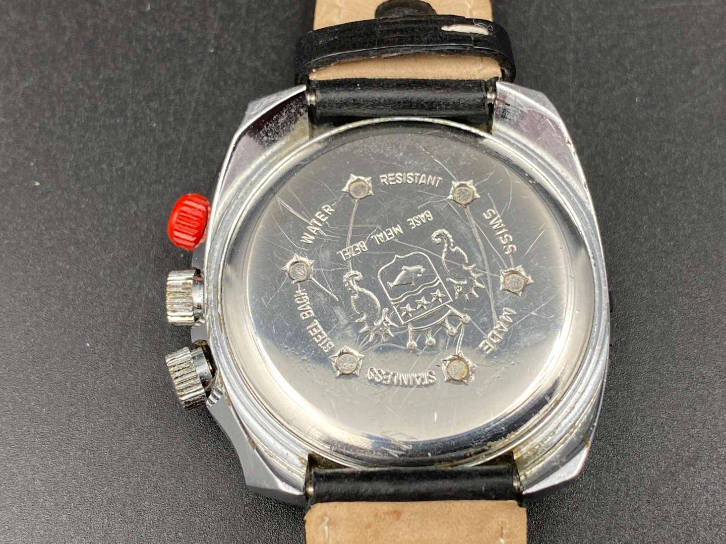 <p>SICURA, Chrono ***, stainless steel, chronograph wrist watch,</p>