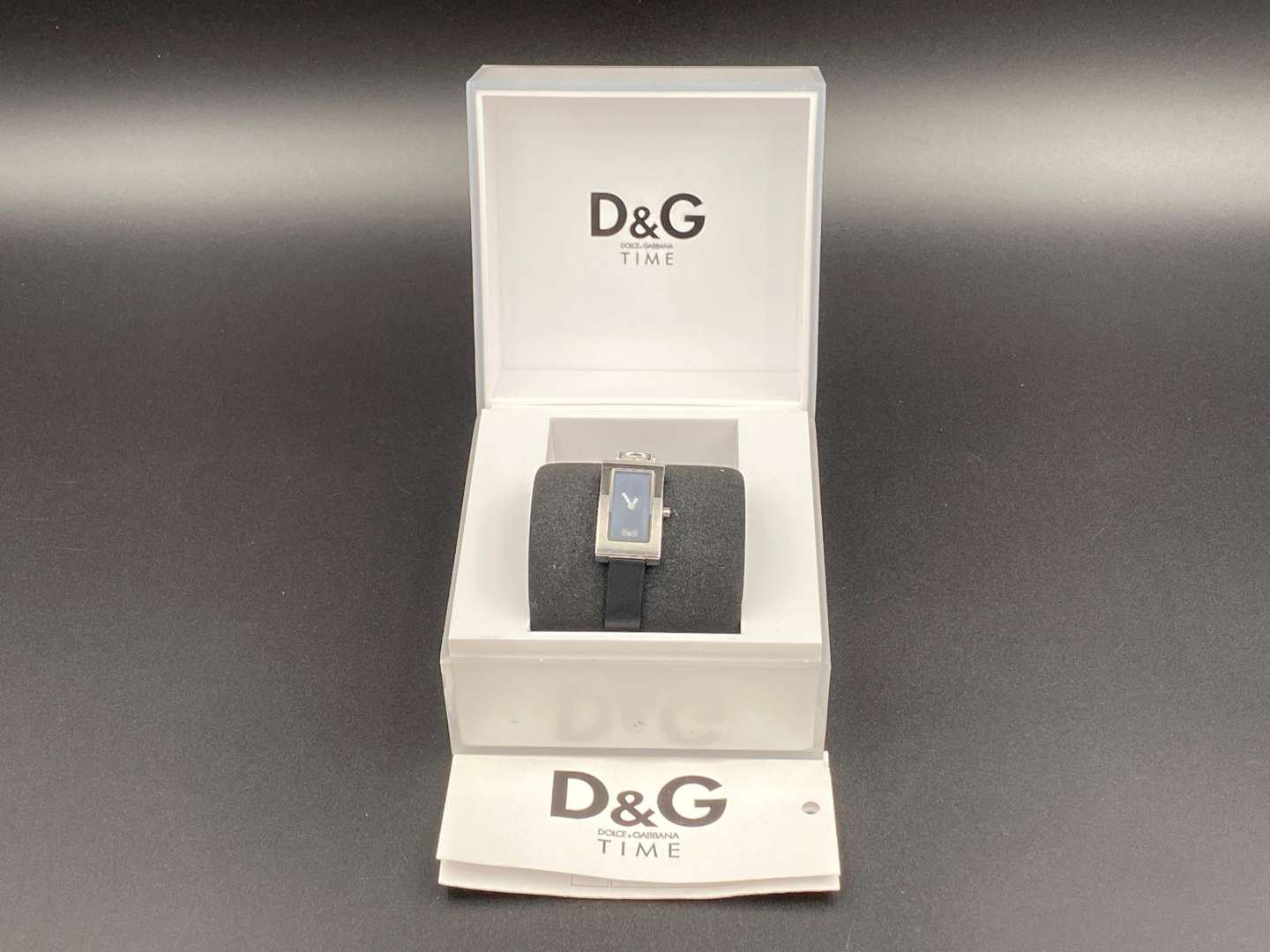 <p>DOLCE & GABBANA, D&G Time, stainless steel dress watch</p>