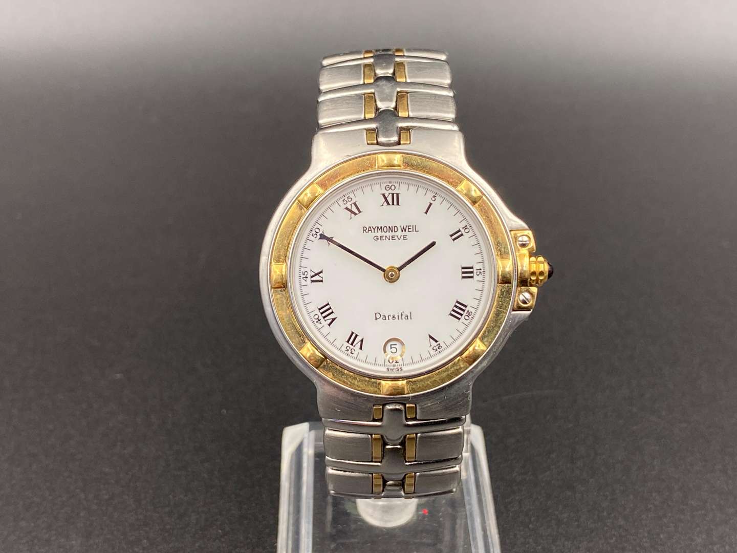 <p>RAYMOND WEIL, Parsifal, steel & gold plated, quartz wristwatch, 9190, B169006</p>