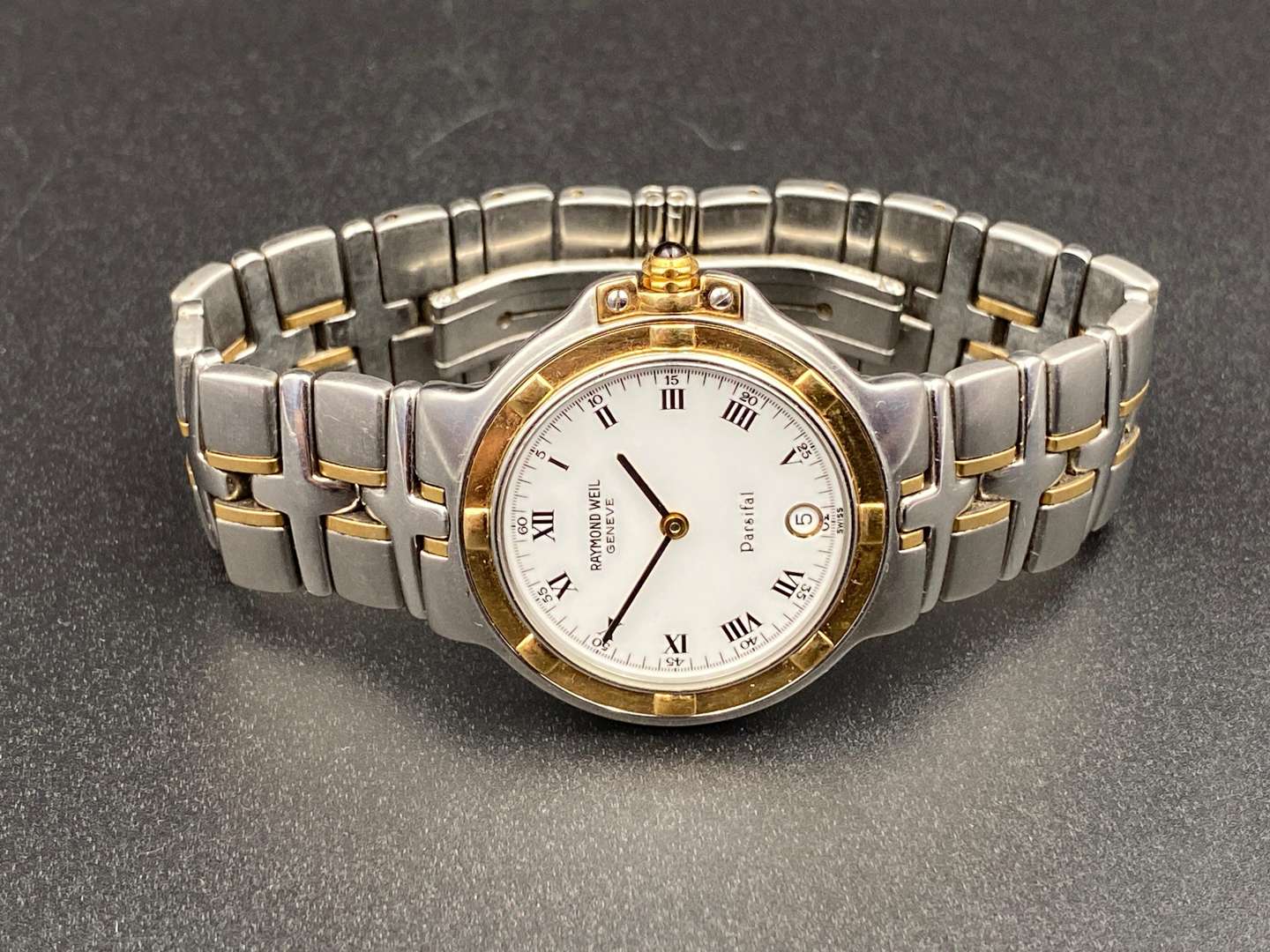 <p>RAYMOND WEIL, Parsifal, steel & gold plated, quartz wristwatch, 9190, B169006</p>