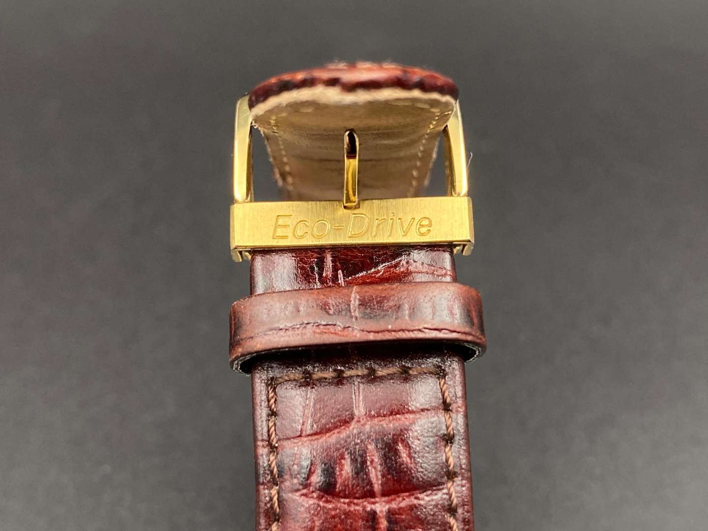 <p>CITIZEN, Eco-Drive Gold Plated Wristwatch, E101-S015588, 641031155</p>