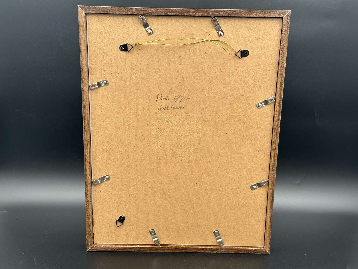 <p>PIRELLI, 2 calendar framed&nbsp;prints, 1974 Hans Feurer</p>