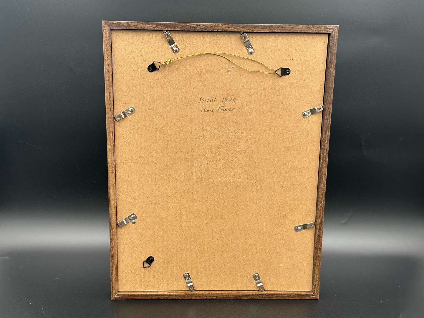 <p>PIRELLI, 2 calendar framed&nbsp;prints, 1974 Hans Feurer</p>