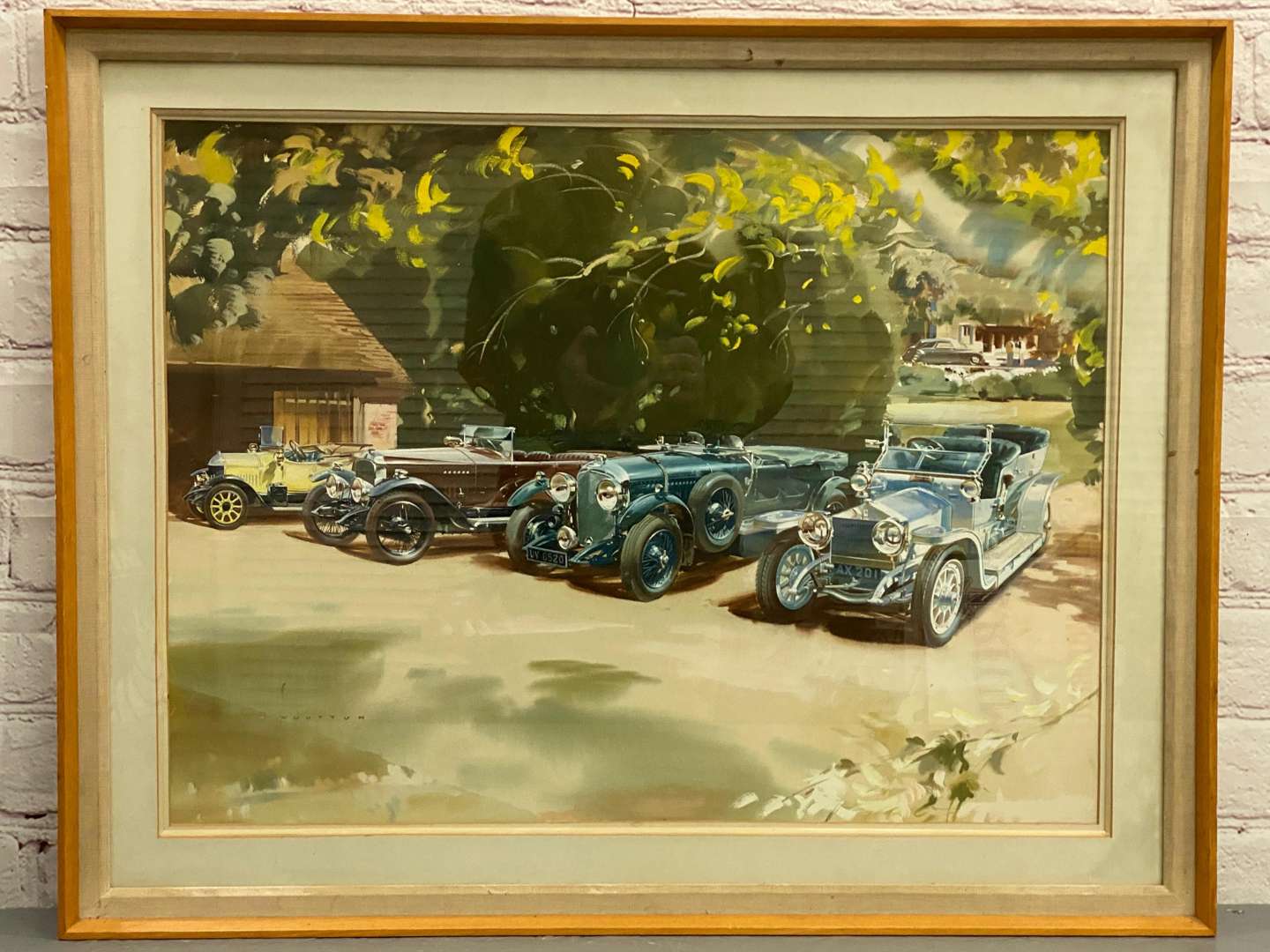 <p>Frank Wootton, (1914-1998), 'The Vintage Years', watercolour</p>