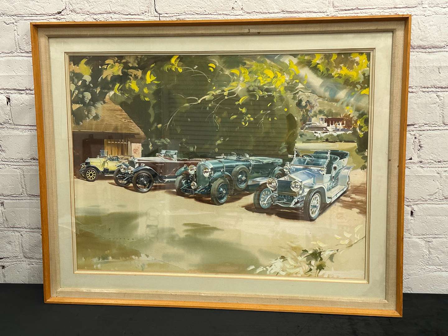 <p>Frank Wootton, (1914-1998), 'The Vintage Years', watercolour</p>