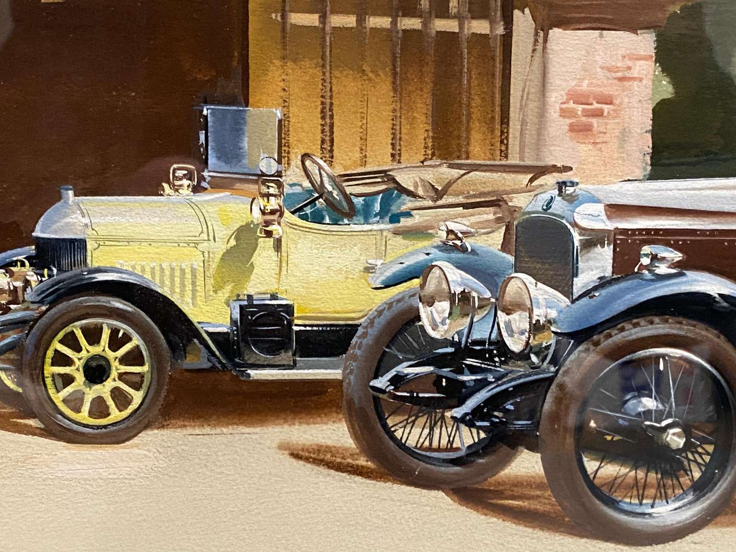 <p>Frank Wootton, (1914-1998), 'The Vintage Years', watercolour</p>