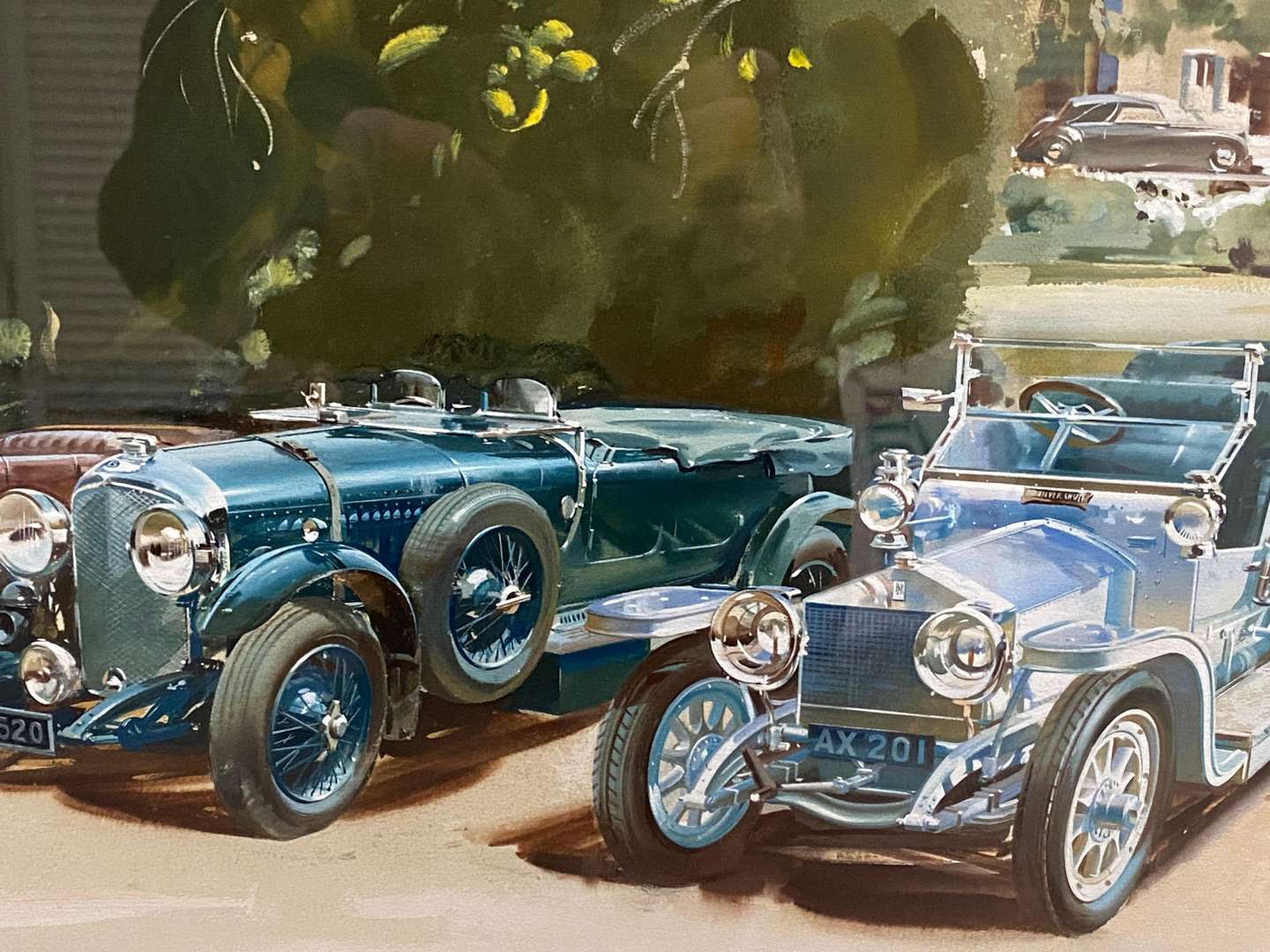 <p>Frank Wootton, (1914-1998), 'The Vintage Years', watercolour</p>