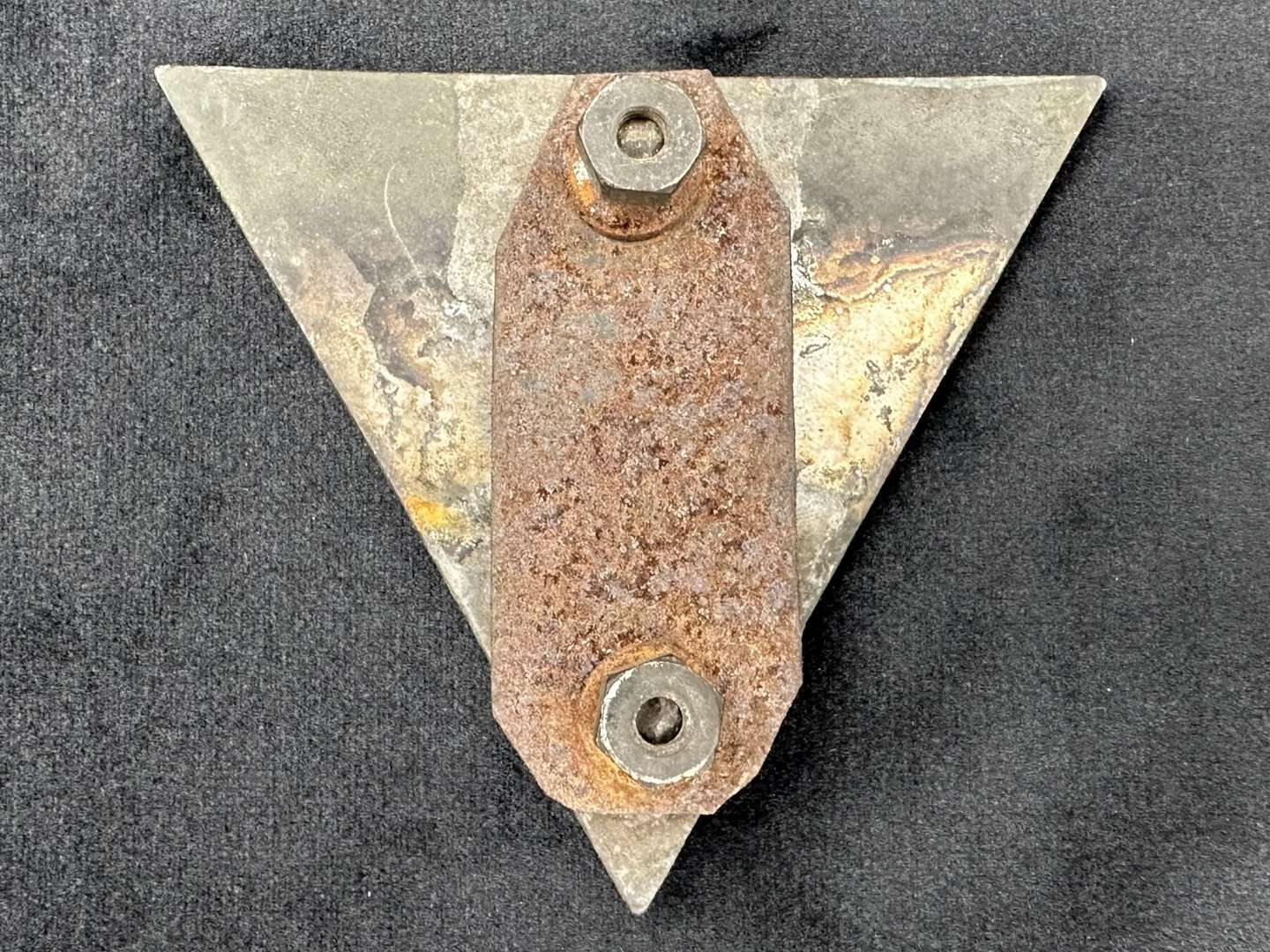 <p>1930's Jugoslovenski Turing Klub members car badge,</p>