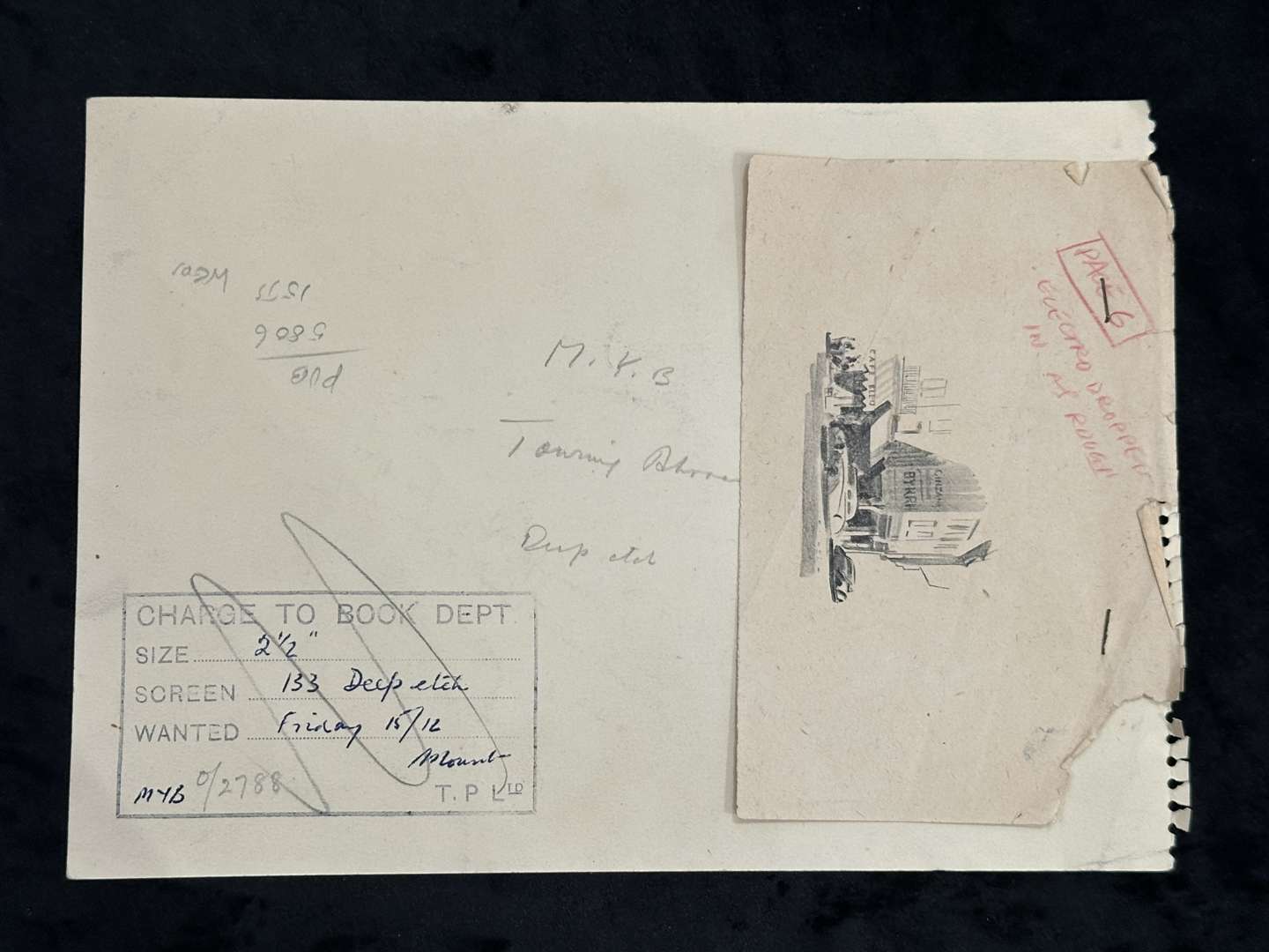 <p>Frank Wootton, (1914-1998), original illustrations for “The Motor” Magazine</p>