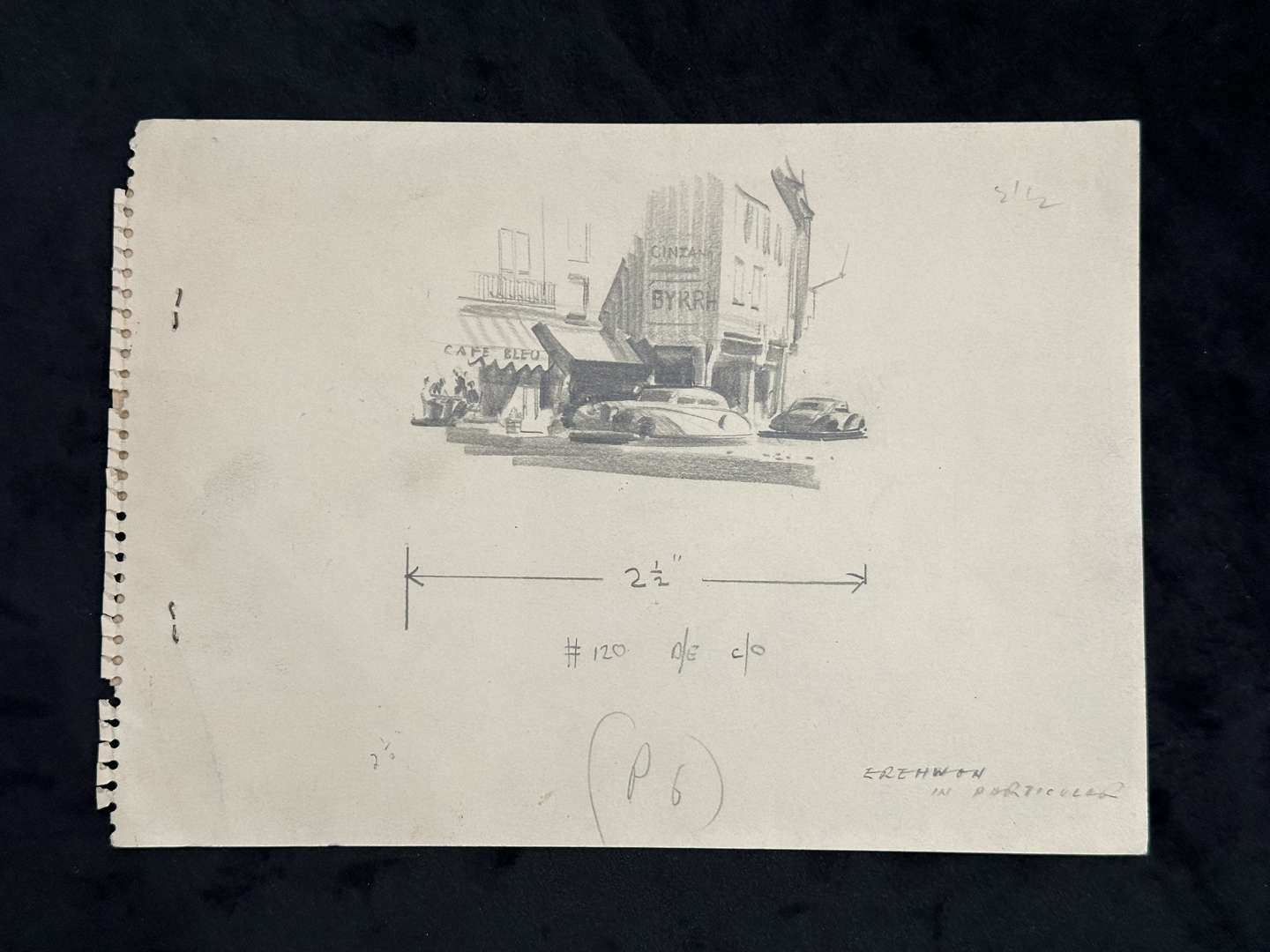 <p>Frank Wootton, (1914-1998), original illustrations for “The Motor” Magazine</p>