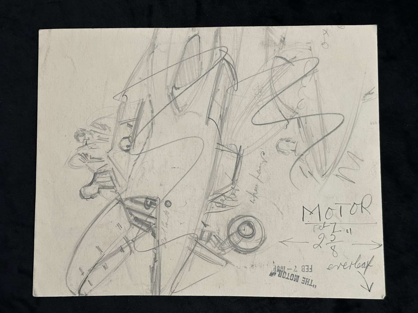 <p>Frank Wootton, (1914-1998), original illustrations for “The Motor” Magazine</p>