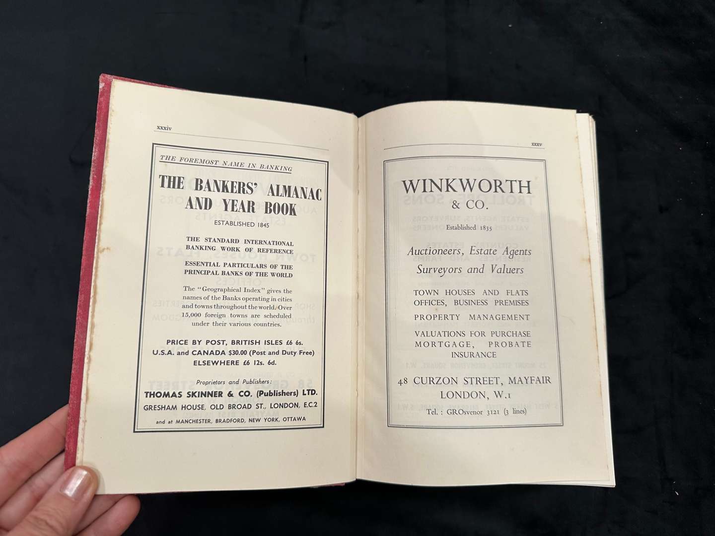 <p>Two Volumes comprising, Who's Who 1962 and Kelly's Handbook 1962</p>