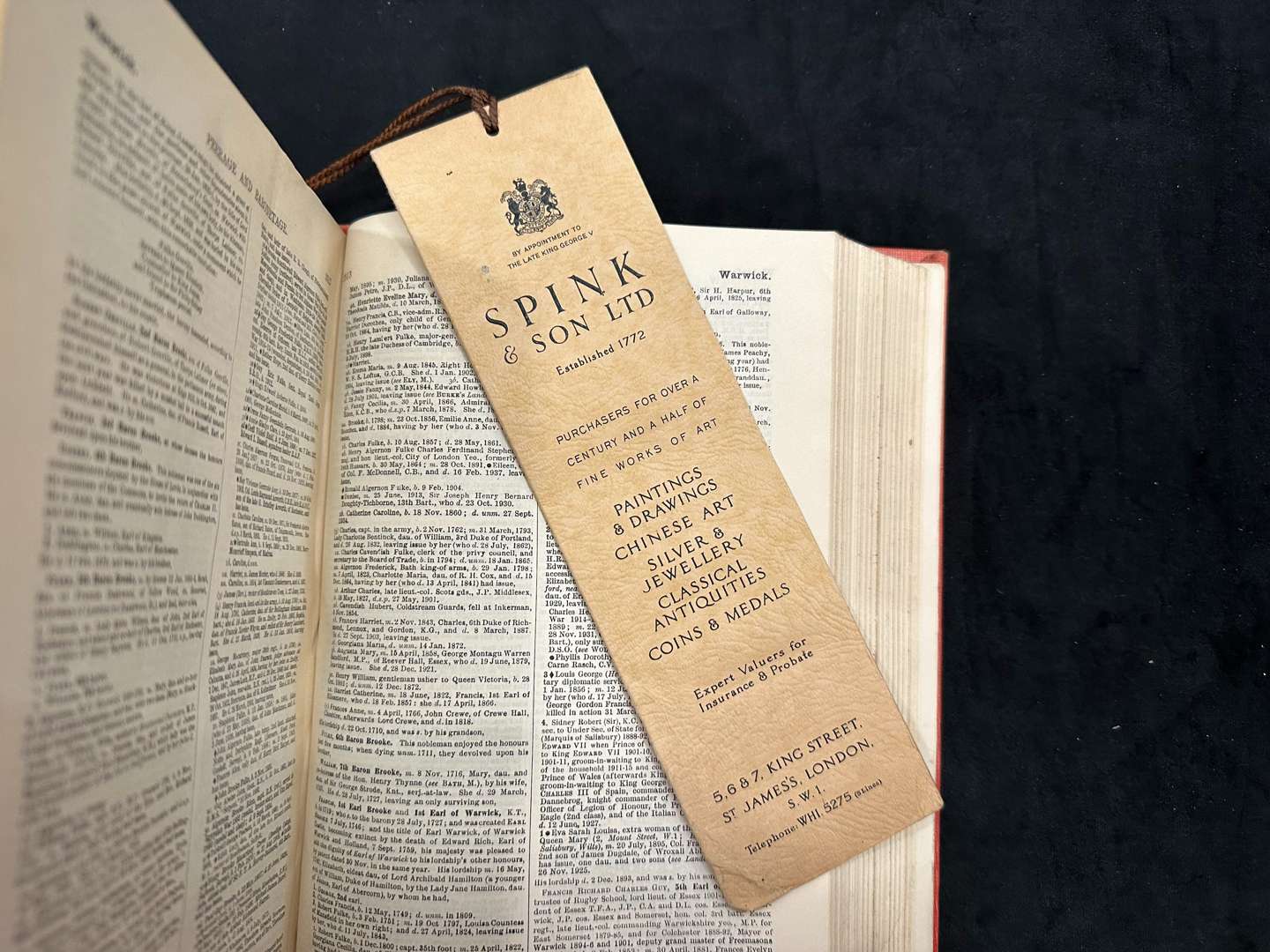<p>Two Volumes comprising, Burke's Landed Gentry 1952 & &nbsp;Burke's Peerage Baronetage and Knightage 1939,</p>