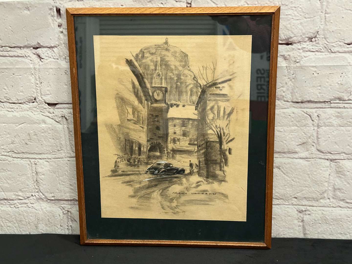 <p>Frank Wootton, (1914-1998), framed original illustration</p>