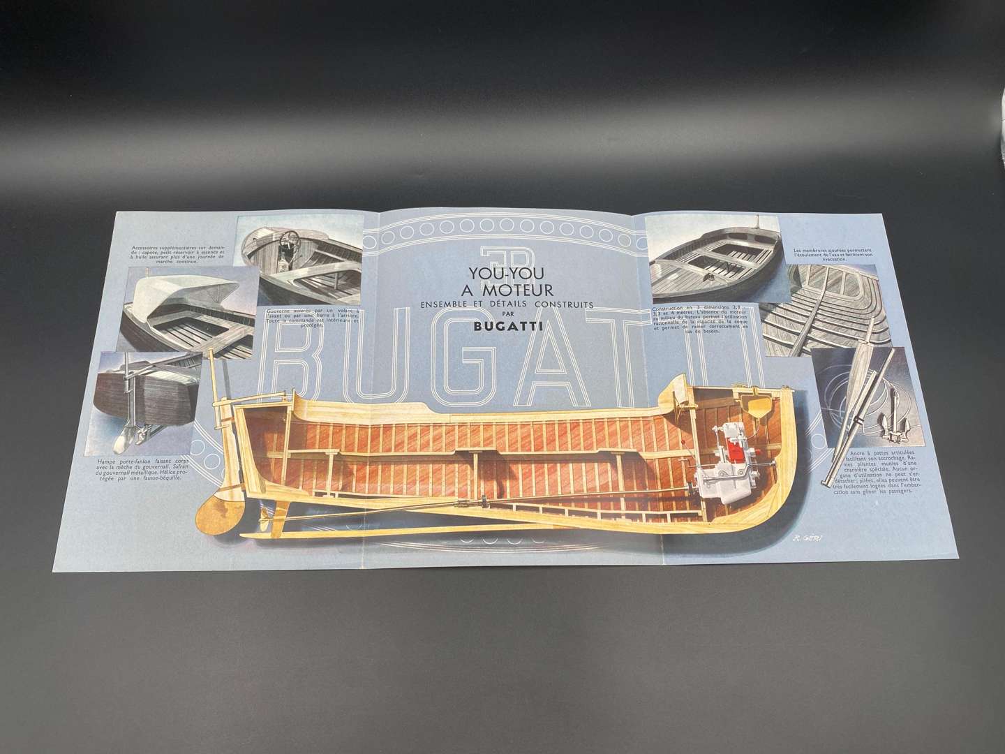 <p>BUGATTI, a quantity of 20th century pamphlets, letterhead and ephemera,</p>