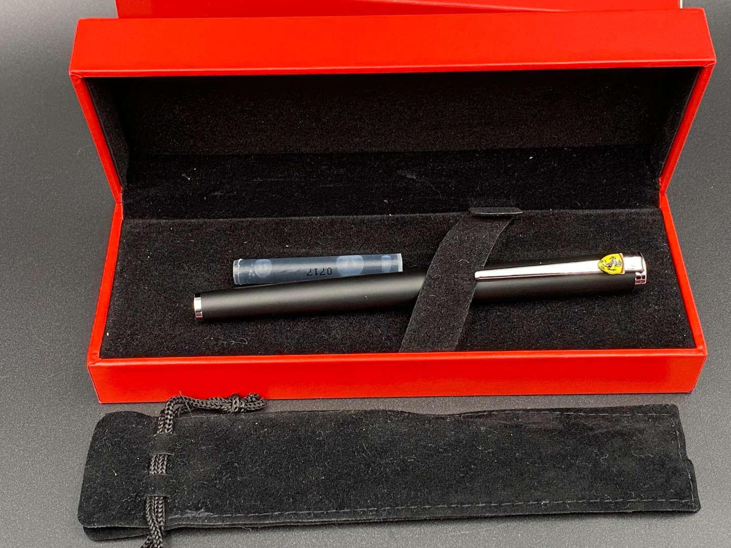 <p>SHEAFFER for FERRARI, a modern cased fountain pen,</p>