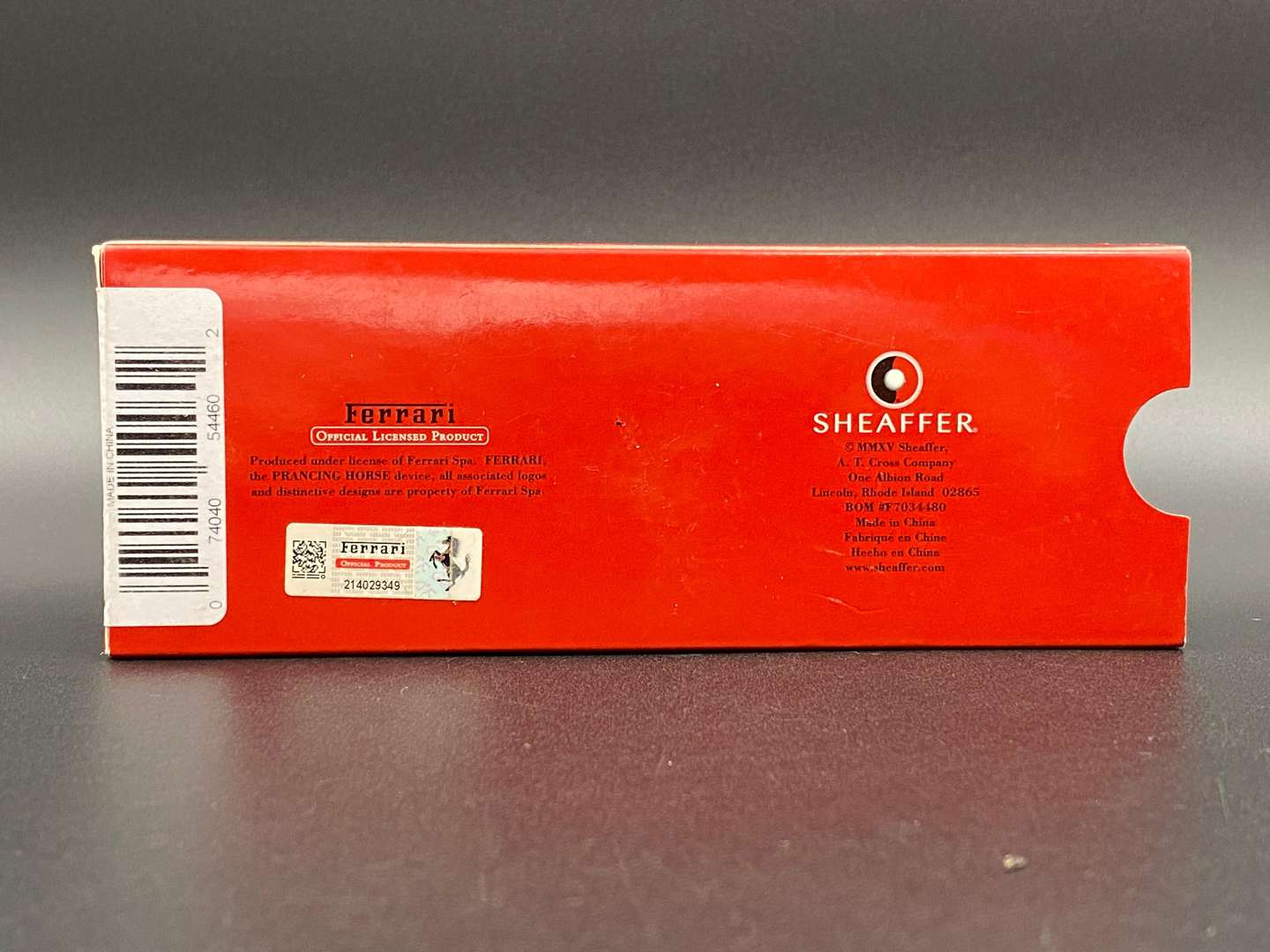 <p>SHEAFFER for FERRARI, a modern cased fountain pen,</p>