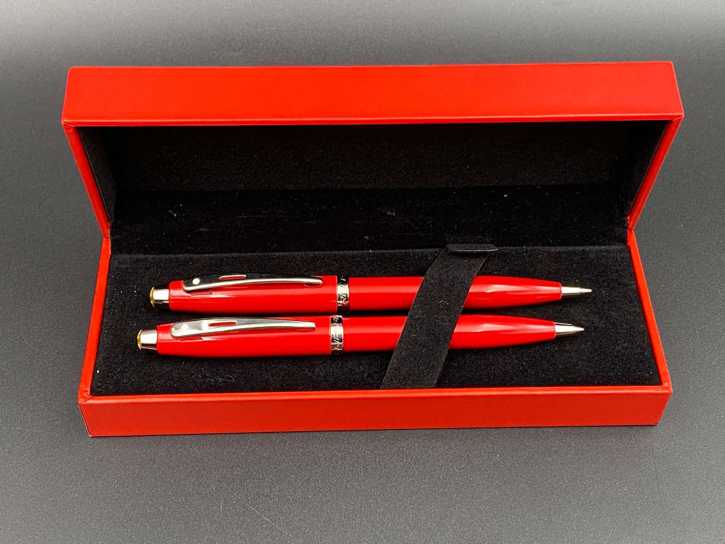 <p>SHEAFFER for FERRARI, a modern cased pen & pencil set,</p>