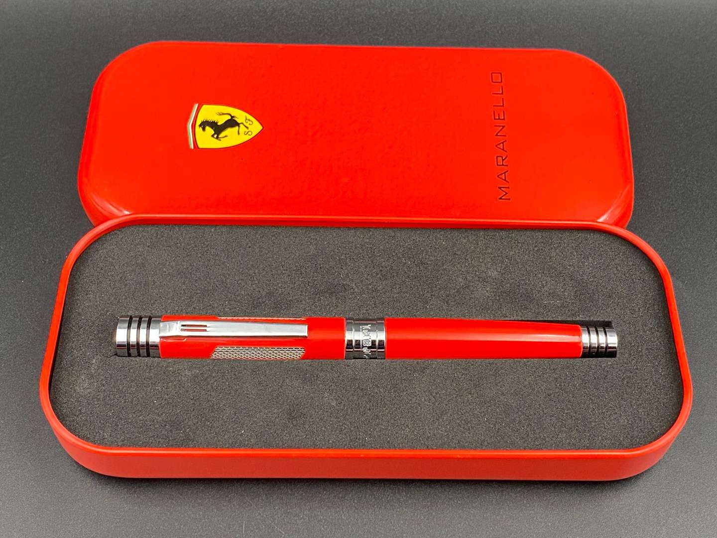 <p>FERRARI, “Maranello”, cased fountain pen,</p>