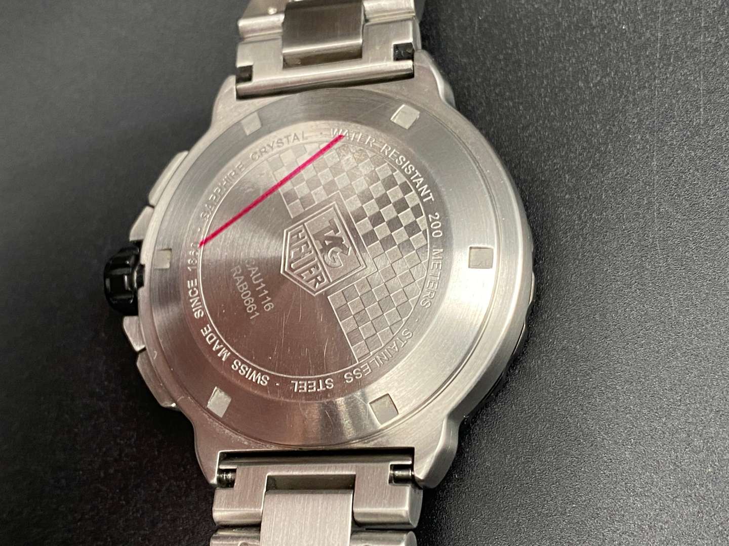 <p>TAG HEUER, &nbsp;FORMULA 1, stainless steel, quartz chronograph watch, CAU1116, RAB0661</p>