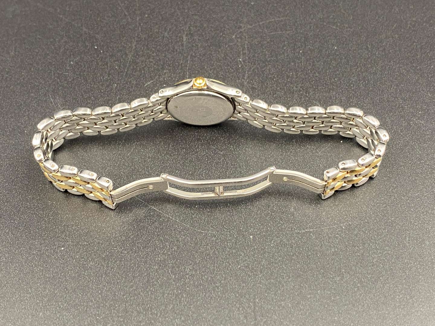 <p>RAYMOND WEIL, steel and gilt, calendar wristwatch, 5377, Z458027</p>