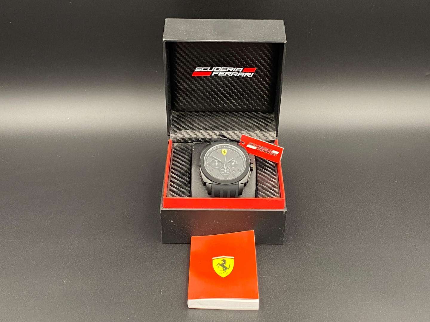 <p>FERRARI, a quartz, chronograph wristwatch, SF.13.1.47.0076</p>