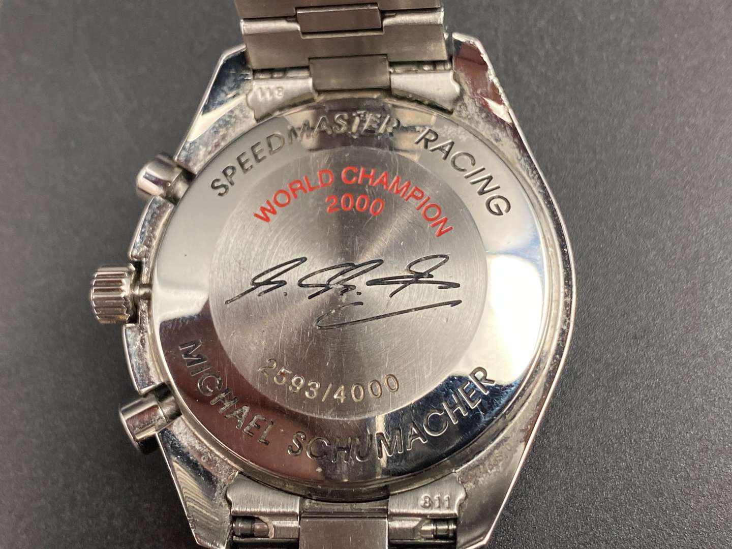 <p>OMEGA, Speedmaster Racing, Michael Schumacher, stainless steel, automatic, 35173000, 57466870,</p>