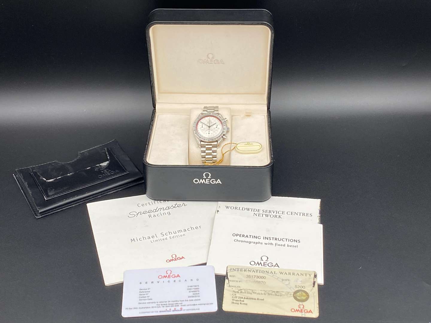 <p>OMEGA, Speedmaster Racing, Michael Schumacher, stainless steel, automatic, 35173000, 57466870,</p>