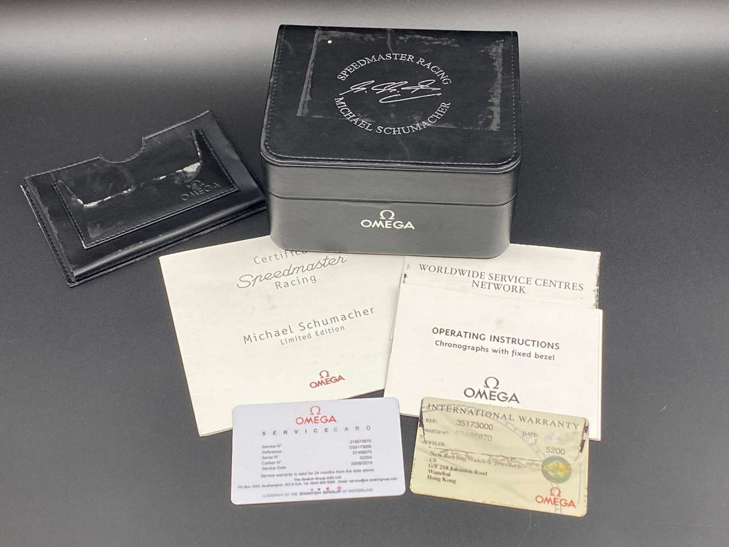 <p>OMEGA, Speedmaster Racing, Michael Schumacher, stainless steel, automatic, 35173000, 57466870,</p>
