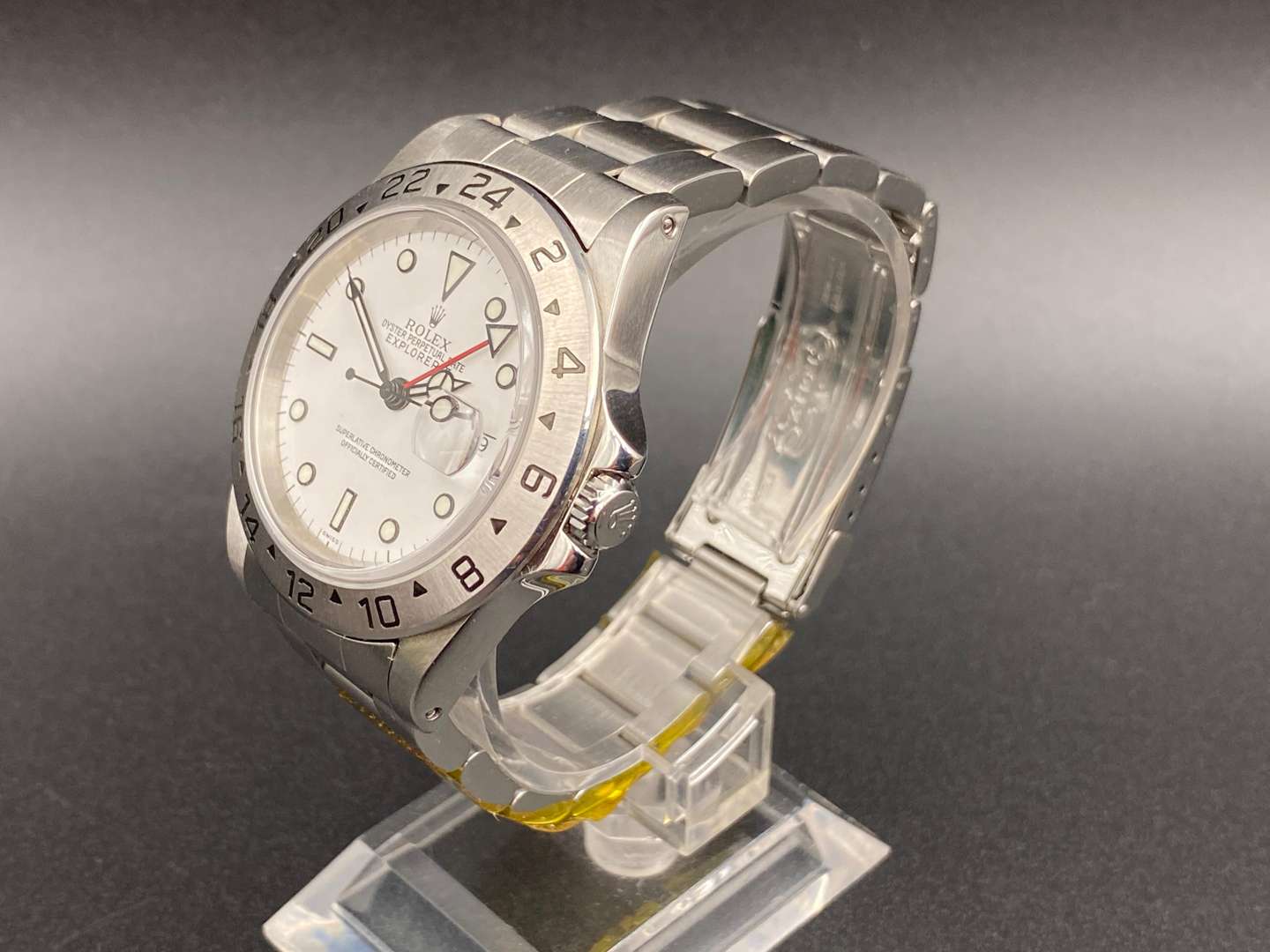 <p>ROLEX, Explorer II, stainless steel chronograph, 16570, A345618</p>