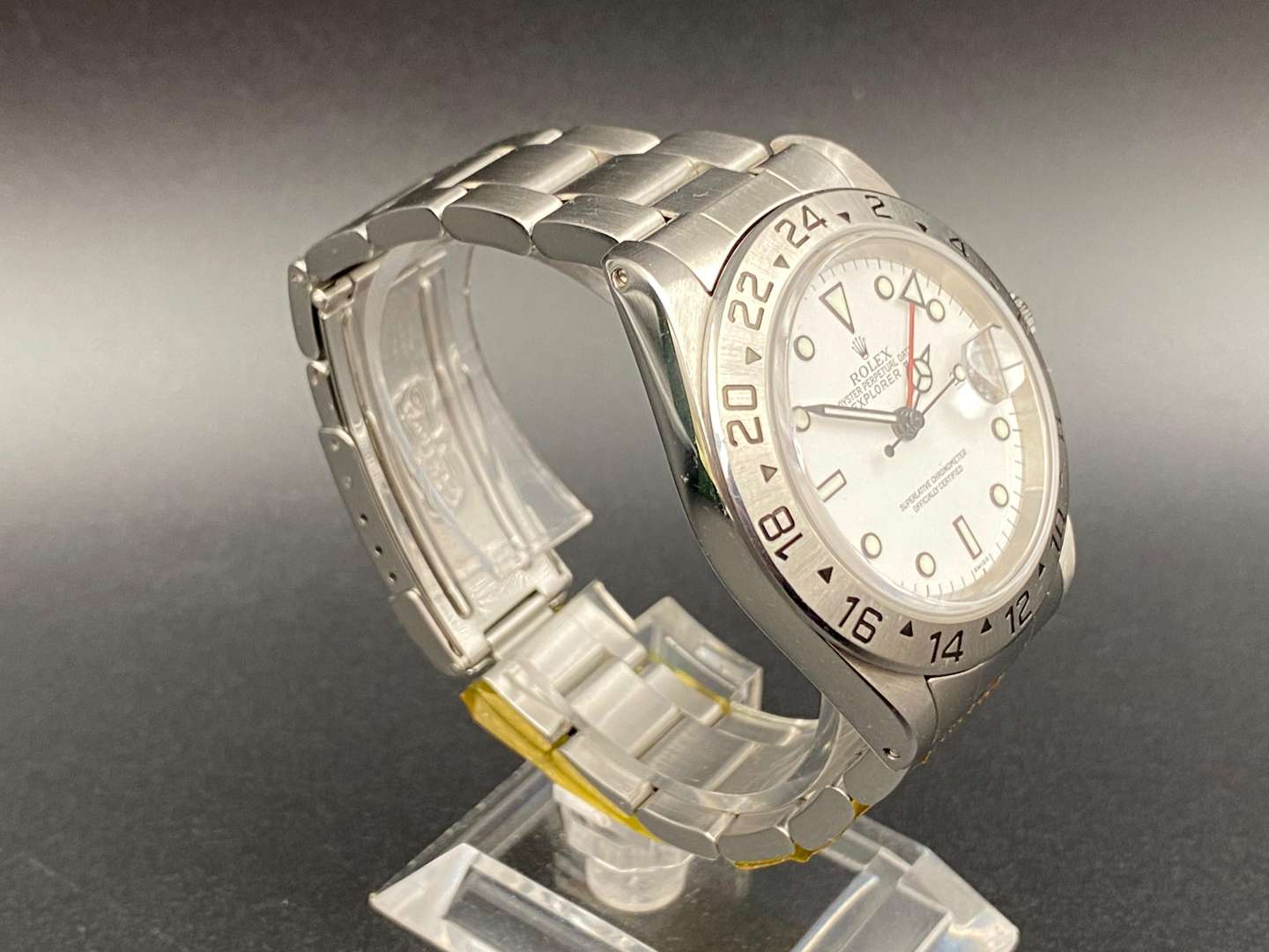 <p>ROLEX, Explorer II, stainless steel chronograph, 16570, A345618</p>