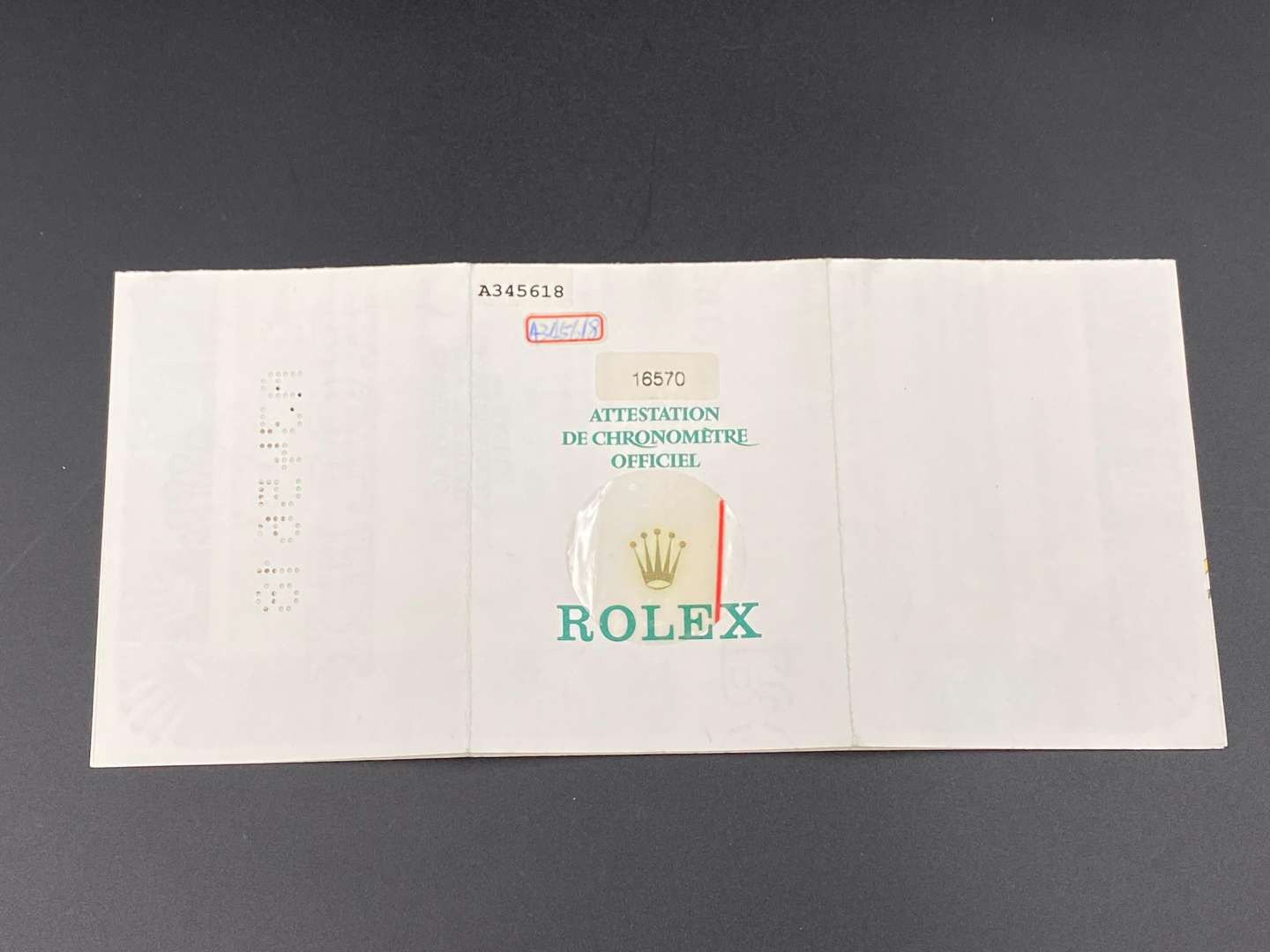 <p>ROLEX, Explorer II, stainless steel chronograph, 16570, A345618</p>