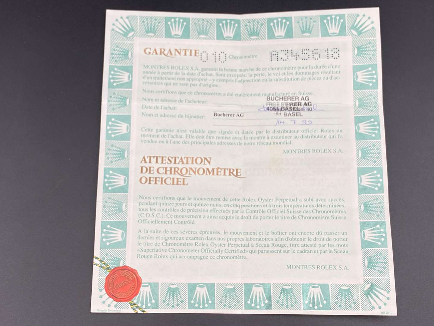 <p>ROLEX, Explorer II, stainless steel chronograph, 16570, A345618</p>