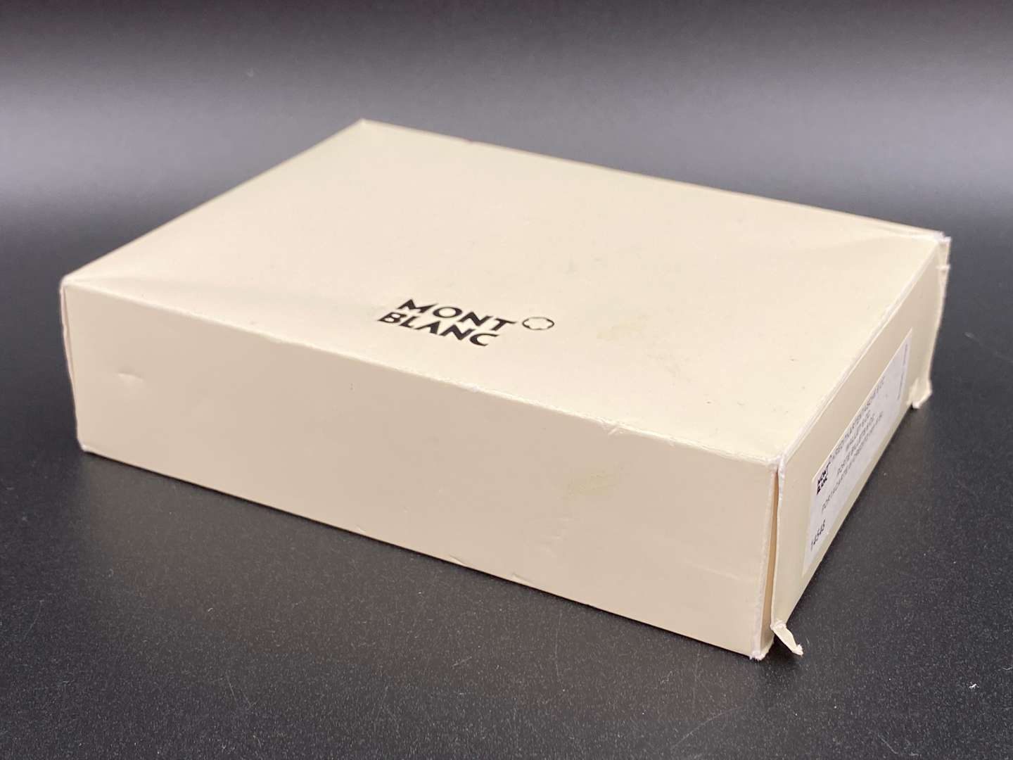 <p>MONT BLANC, a black leather wallet,</p>